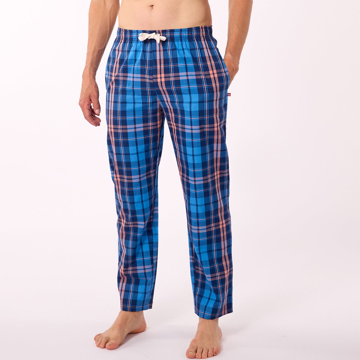 Pantalon Homme ETE Bleu/Rouge