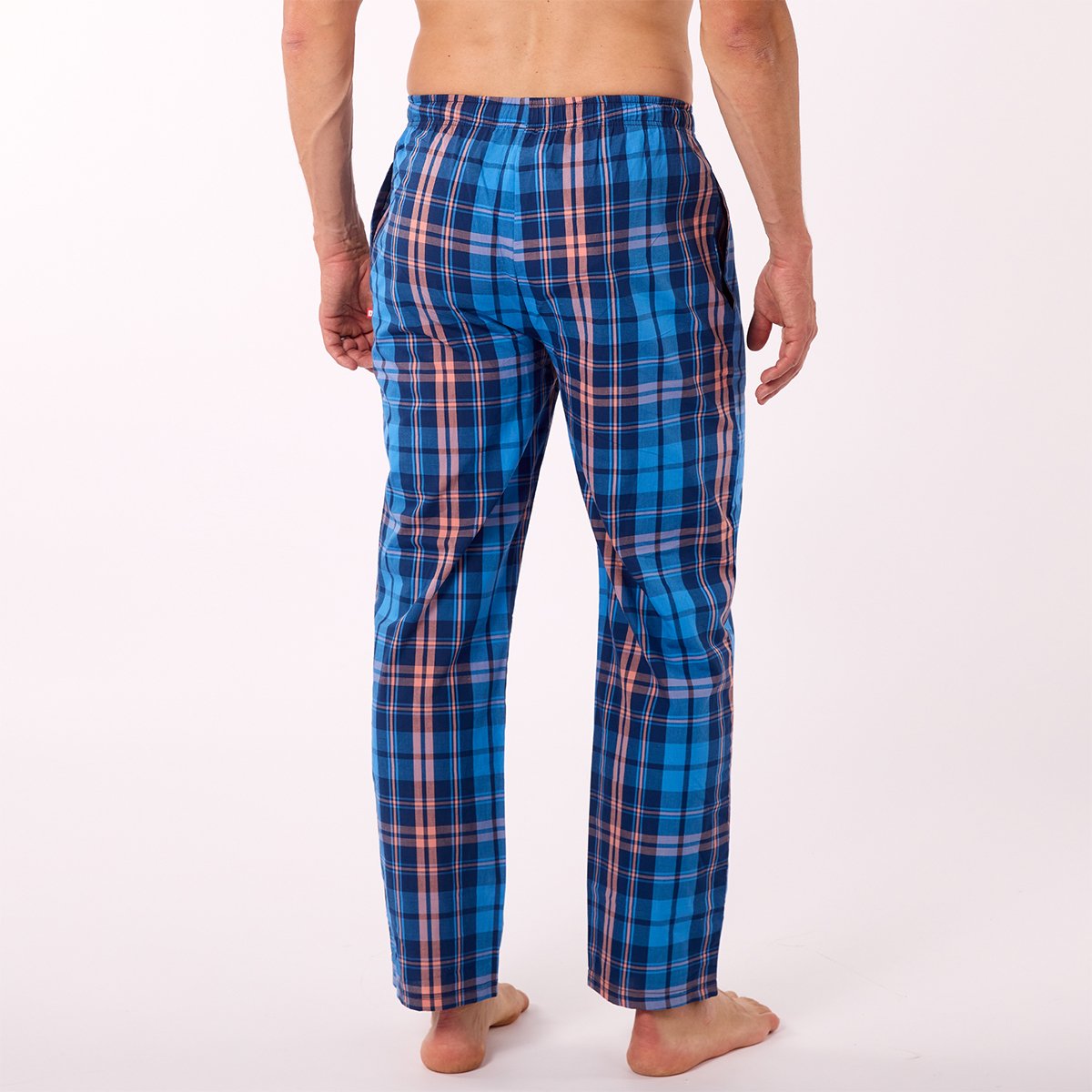 Pantalon Homme ETE Bleu/Rouge