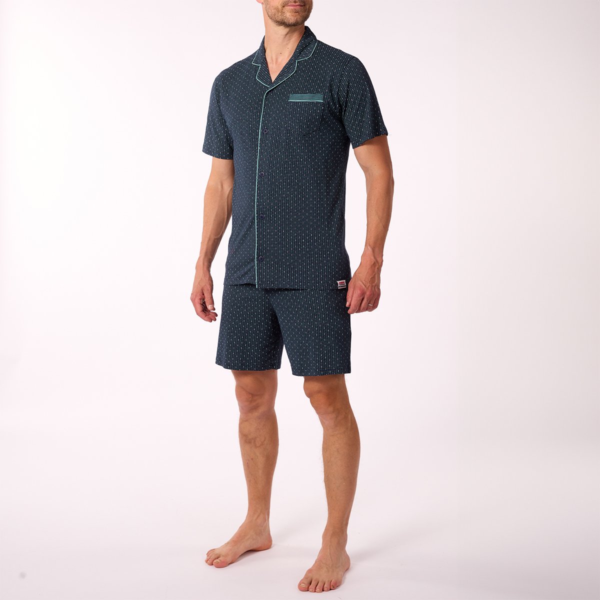 Pyjashort Homme LICHEN Vert foncé