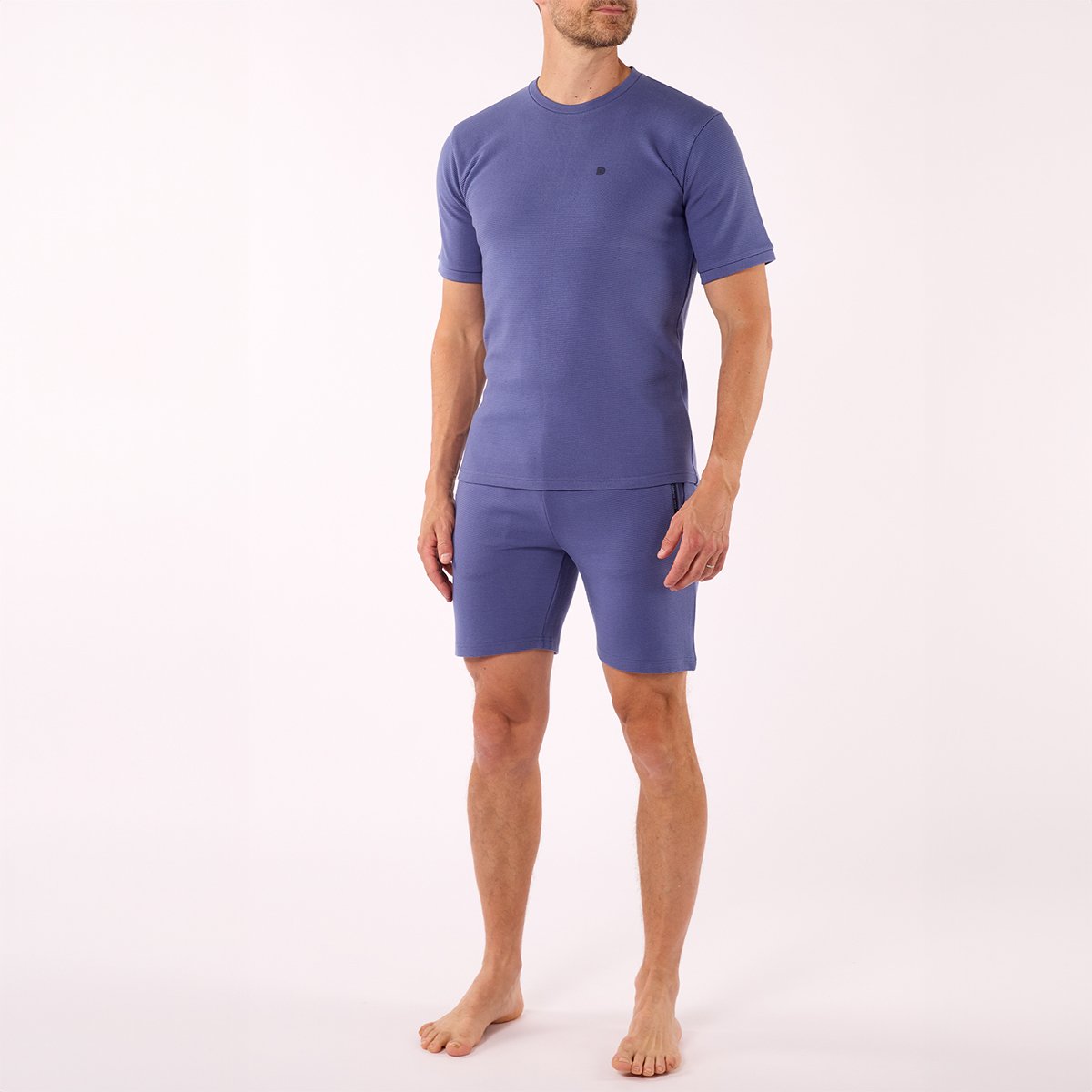 Pyjashort Homme COSY Bleu