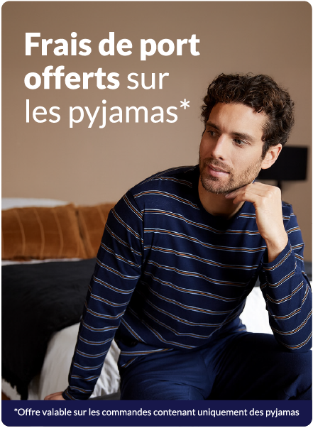 Frais de port offerts pyjamas