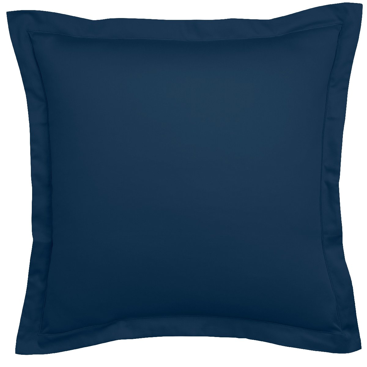 Taie d'oreiller Harmonie Satin de coton coloris Marine