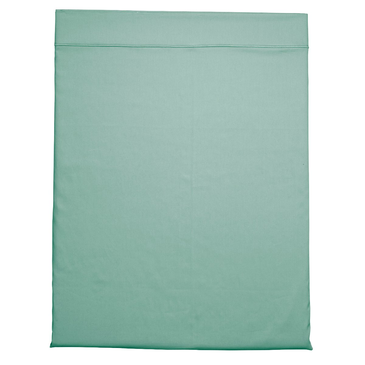 Drap plat Harmonie Satin de coton coloris Menthe