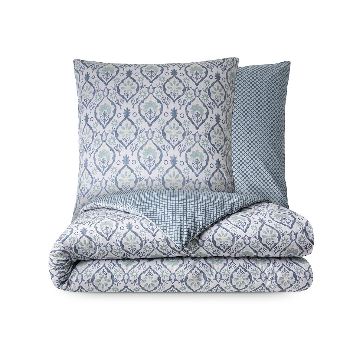 PACK HOUSSE DE COUETTE + TAIE(S) D'OREILLER COTON MIRA 