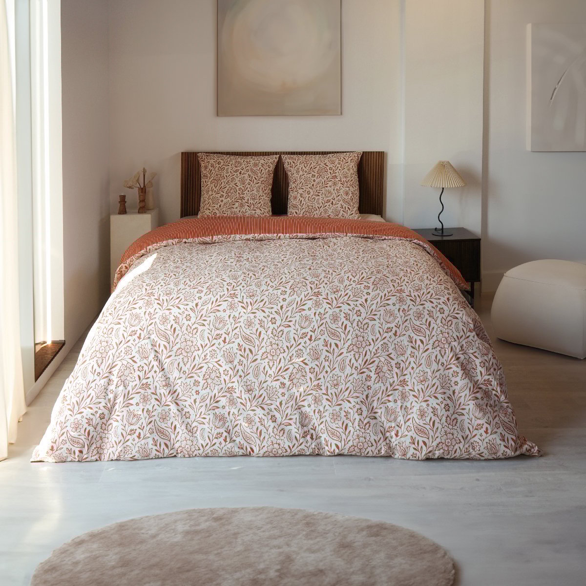 PACK HOUSSE DE COUETTE + TAIE(S) D'OREILLER COTON MORPHEE