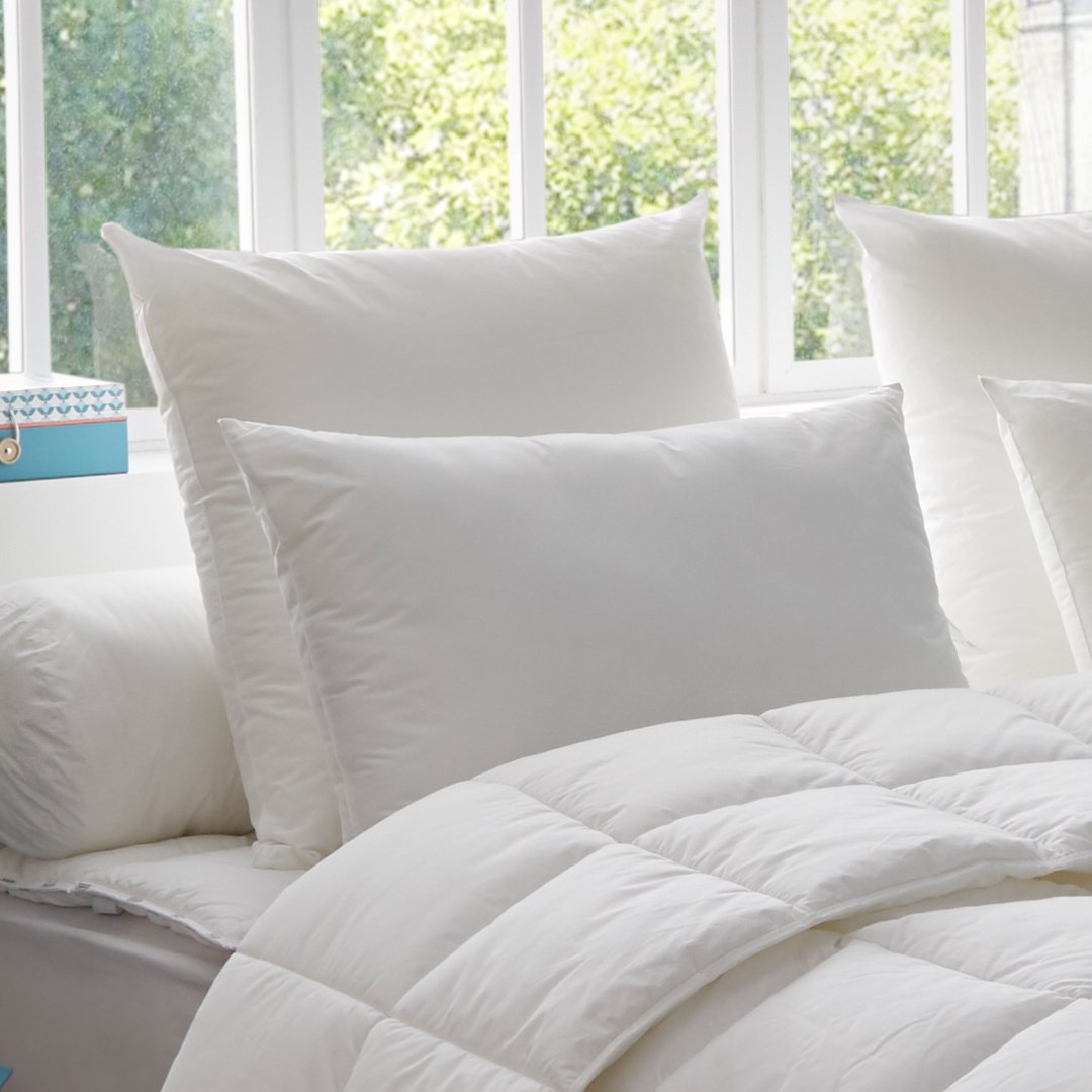 Oreiller Enveloppe Coton Bio - Bien-être MOELLEUX