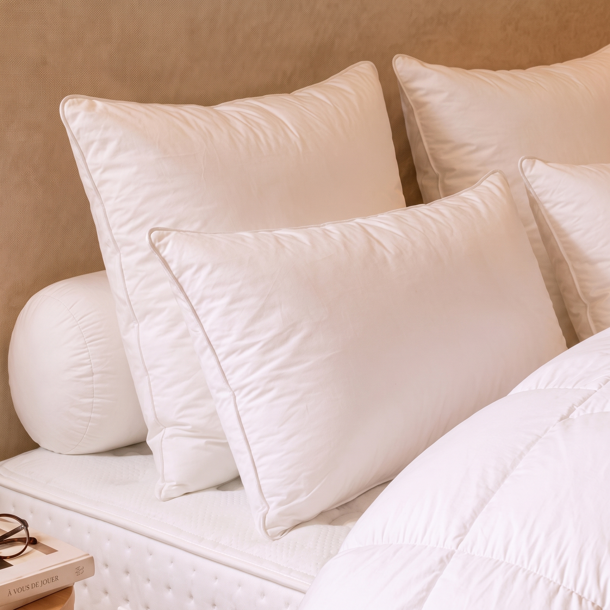 Oreiller Tradition Canard - 90% Duvet - Moelleux