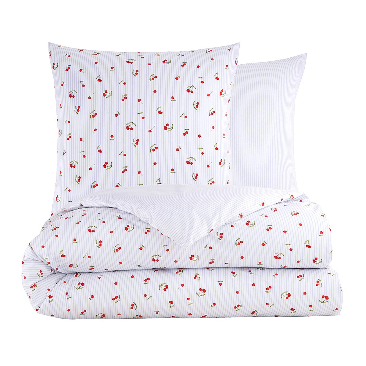Pack Housse de couette + Taie(s) d'oreiller La Cerise
