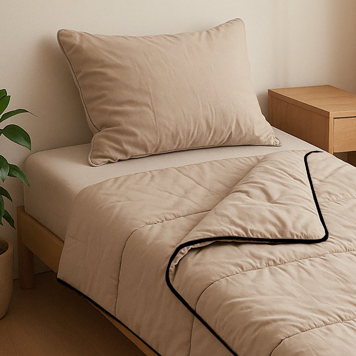 Sac de couchage coloris Lin