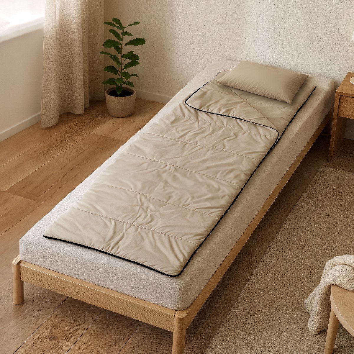 Sac de couchage coloris Lin