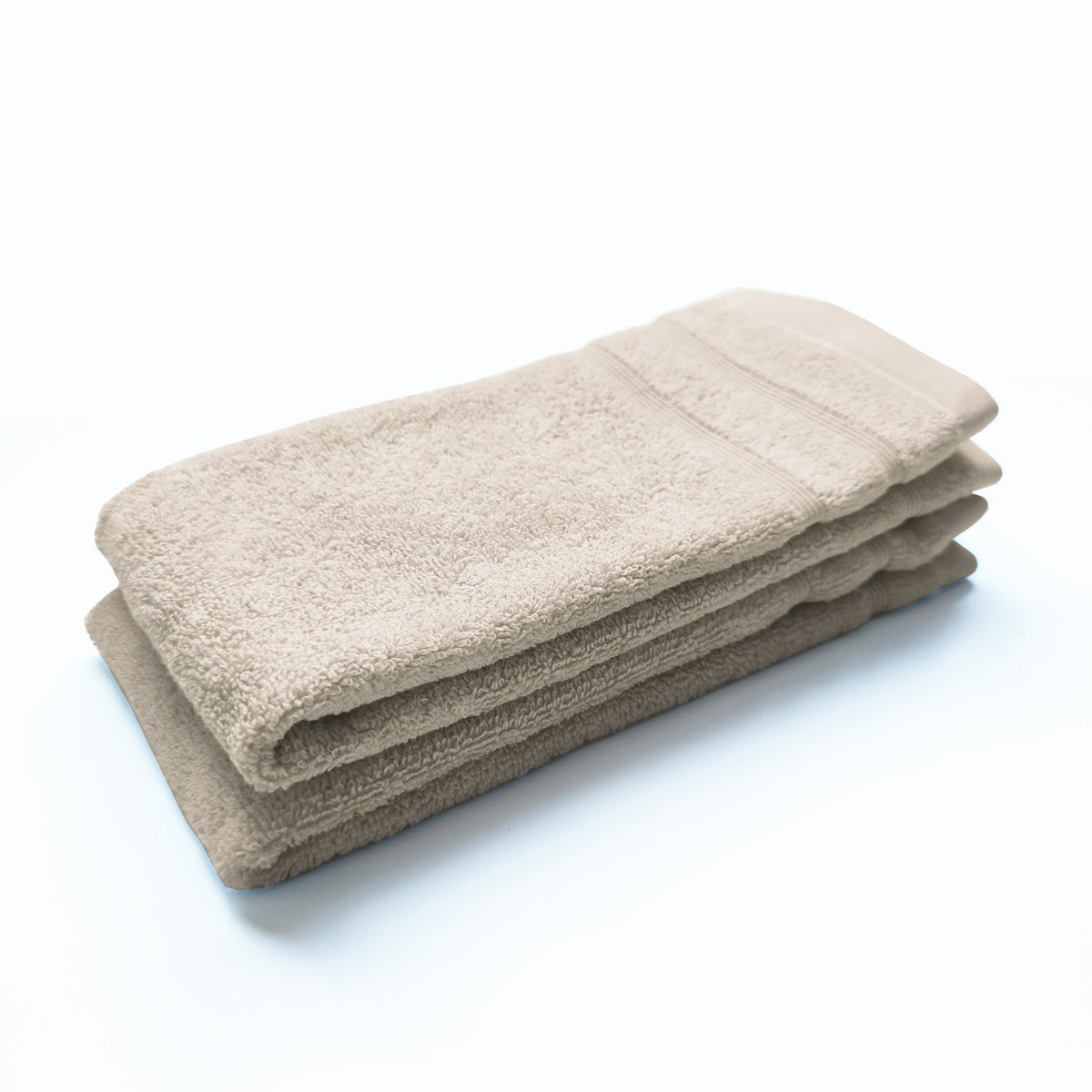 Lot de 2 Serviettes invité DODO MINERAL - Coloris BEIGE