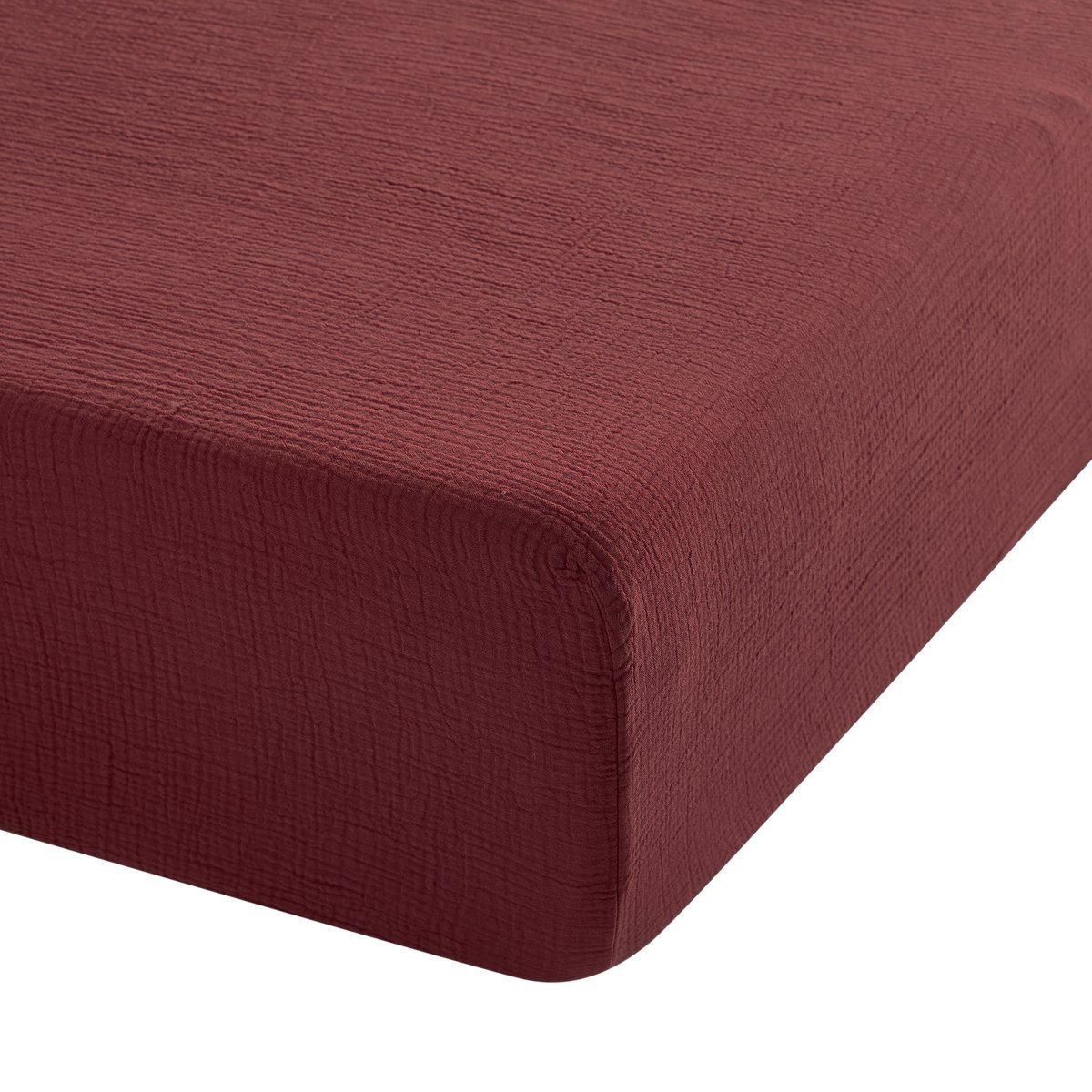 Drap housse Arielle - Bordeaux