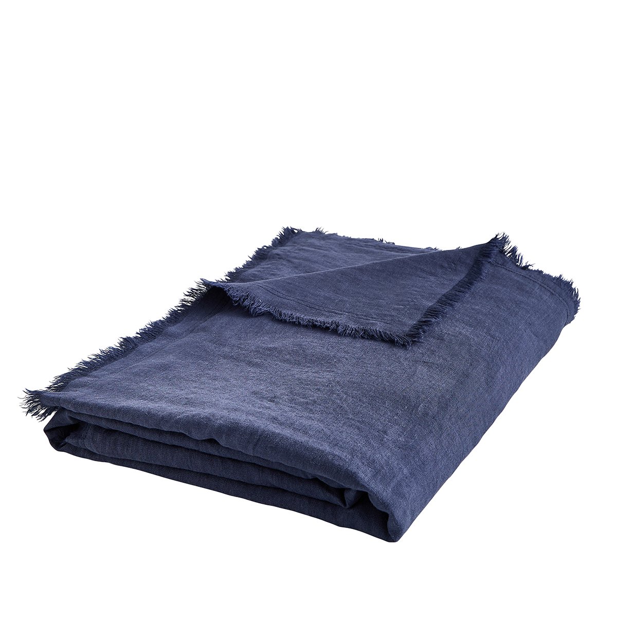 Plaid Brunelle - Bleu marine