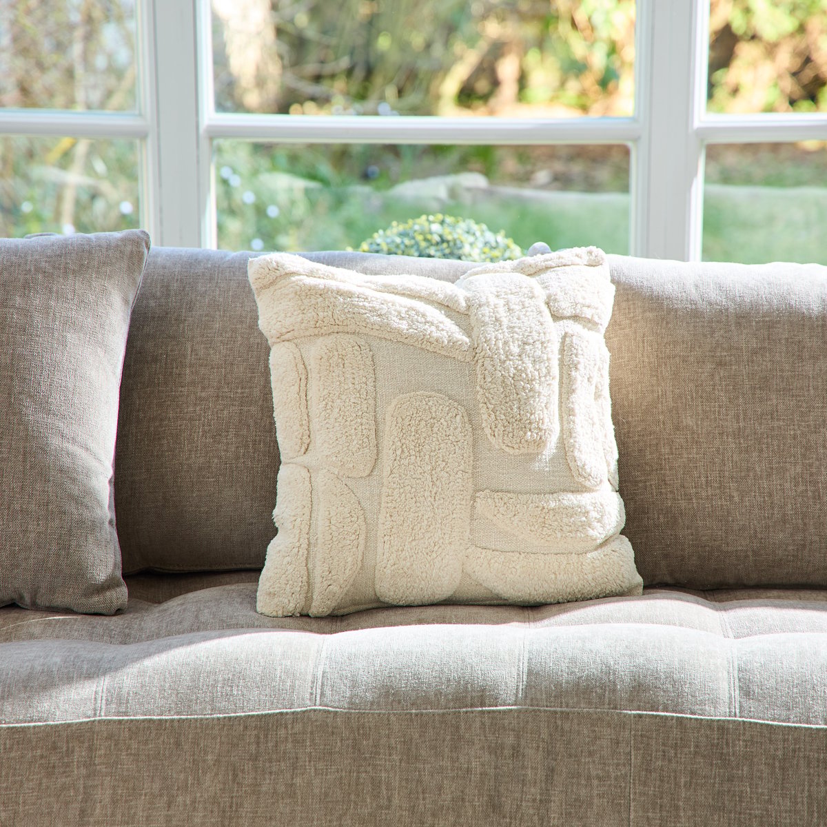 Coussin Anouk - Ecru