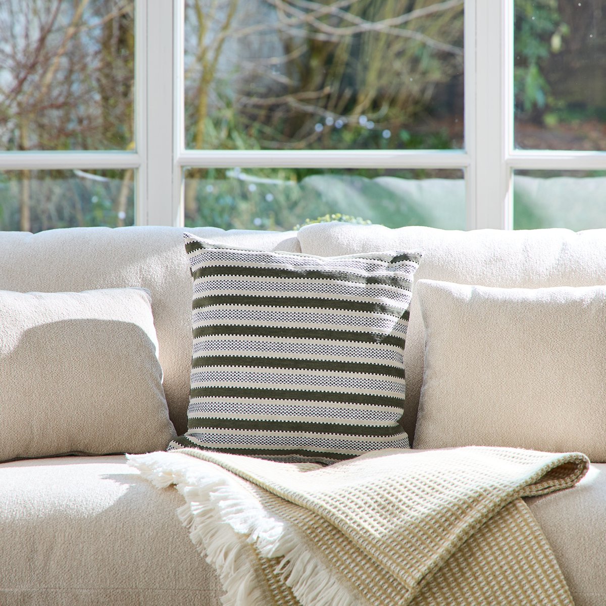 Coussin Aristide - Kaki