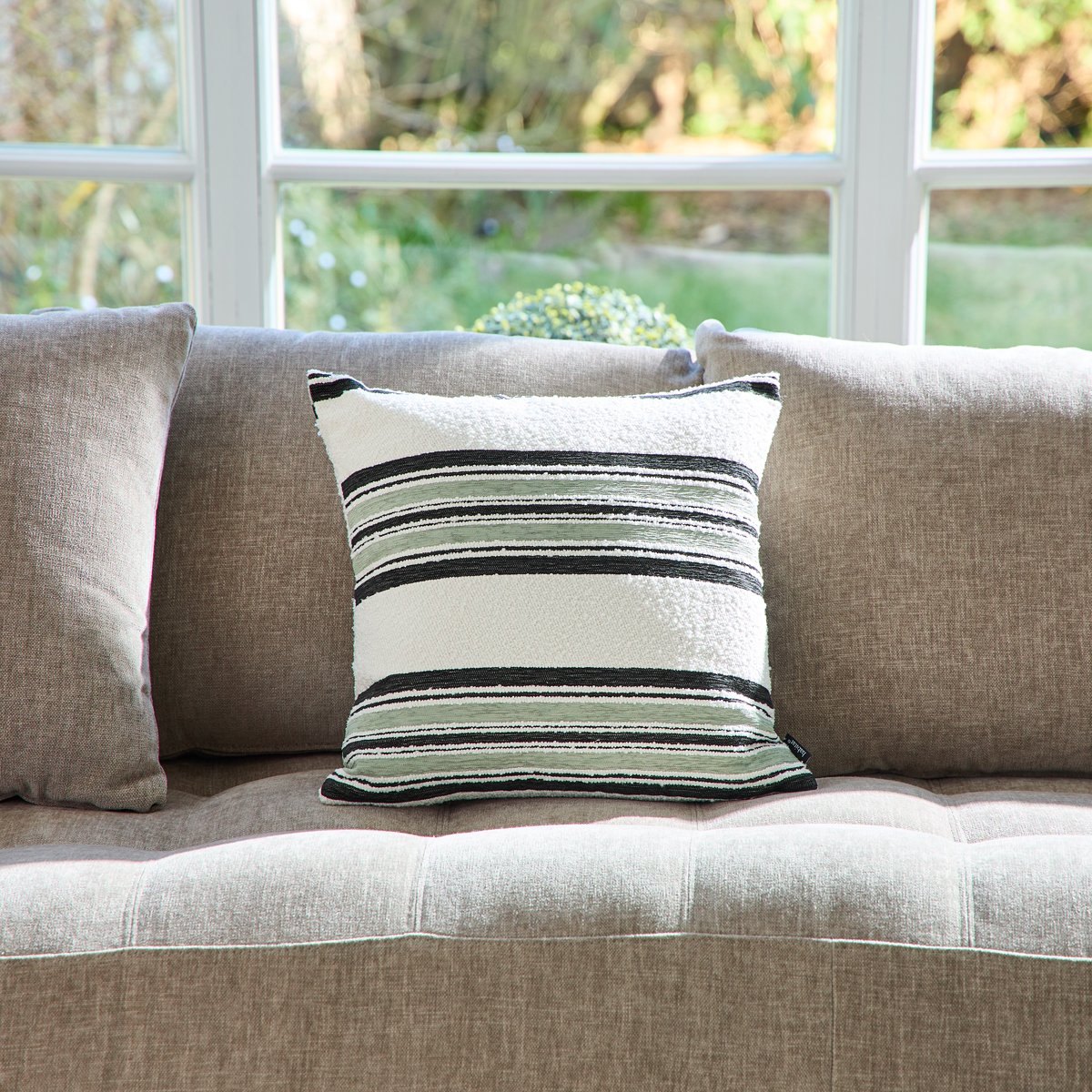 Coussin Arsène - Vert sauge