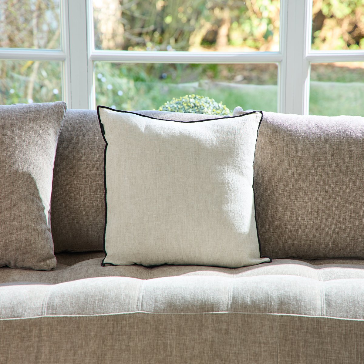 Coussin Brunelle - Naturel
