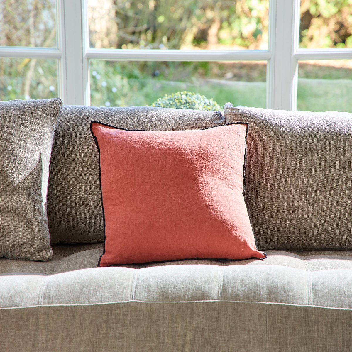 Coussin Brunelle - Terracotta