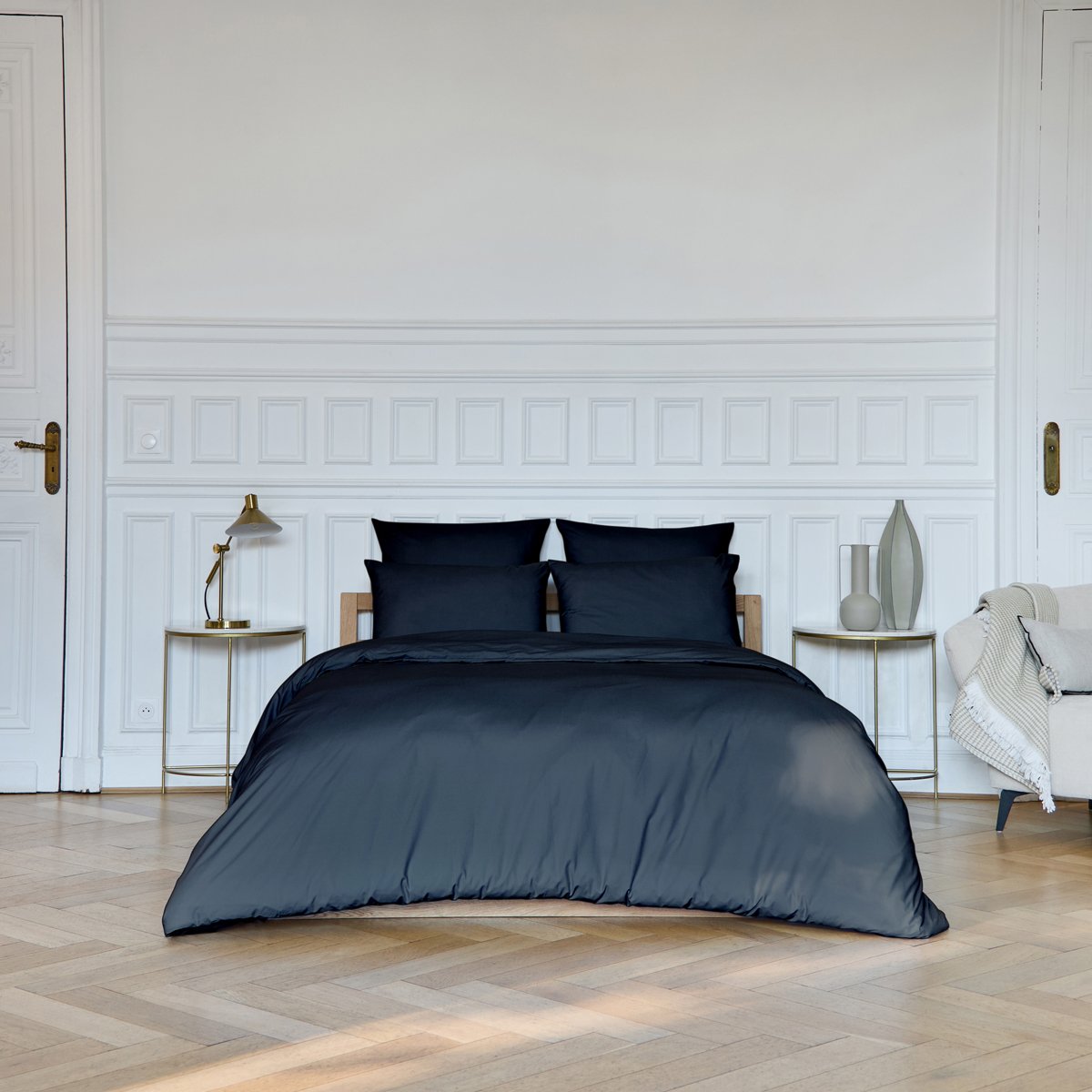 Housse de couette Amance - Noir