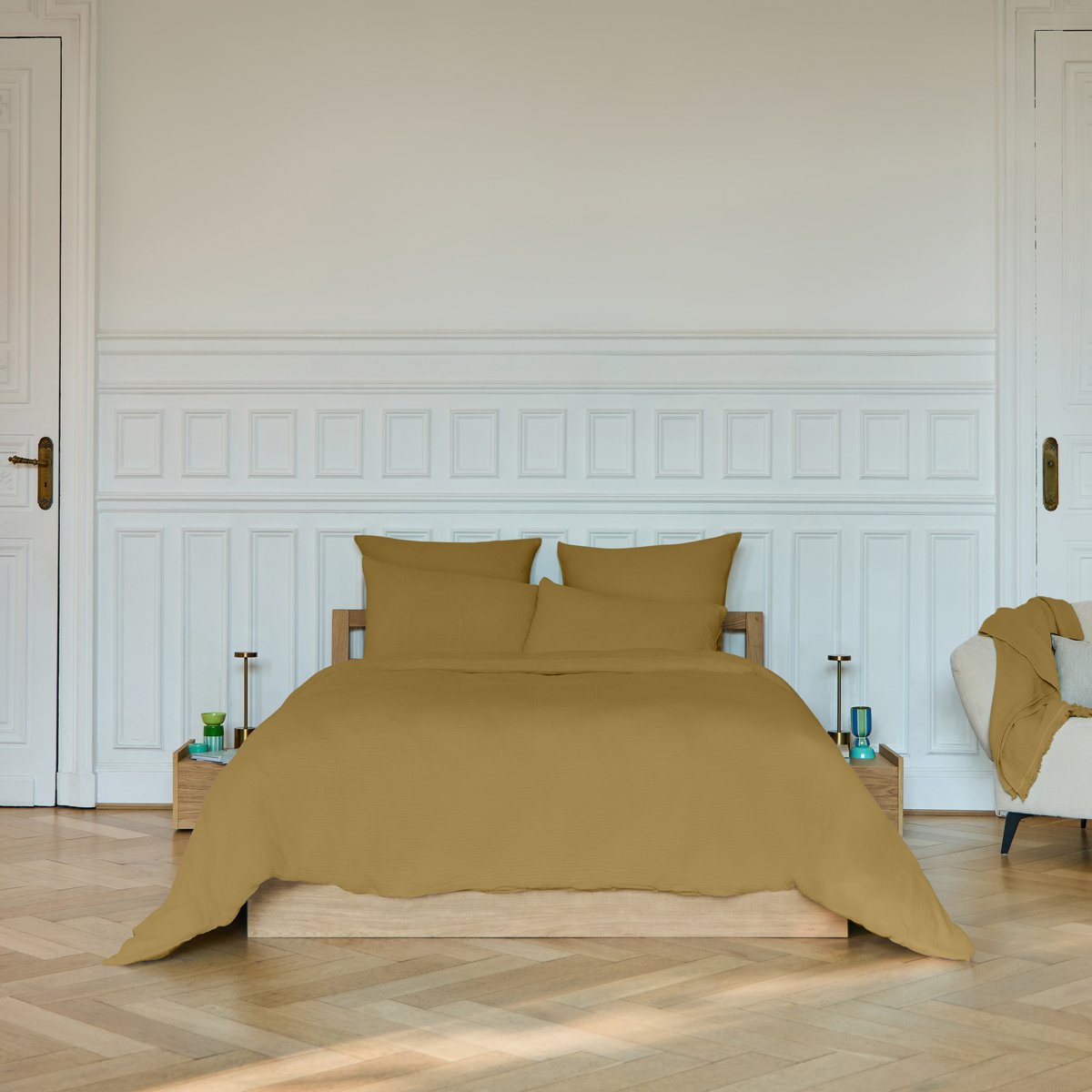 Housse de couette Arielle - Bronze