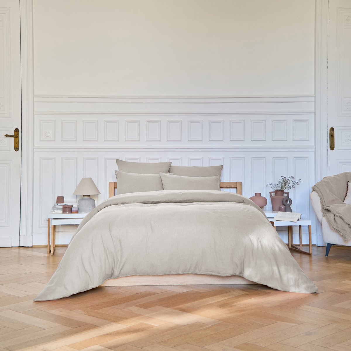 Housse de couette Brunelle - Naturel