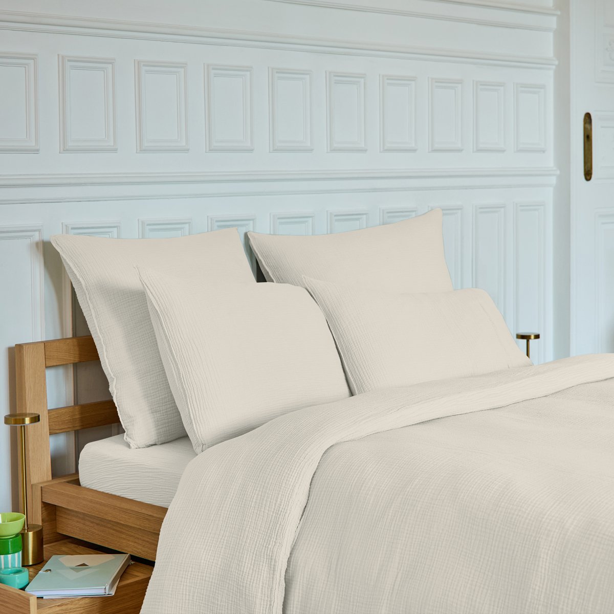 Drap housse Arielle - Blanc