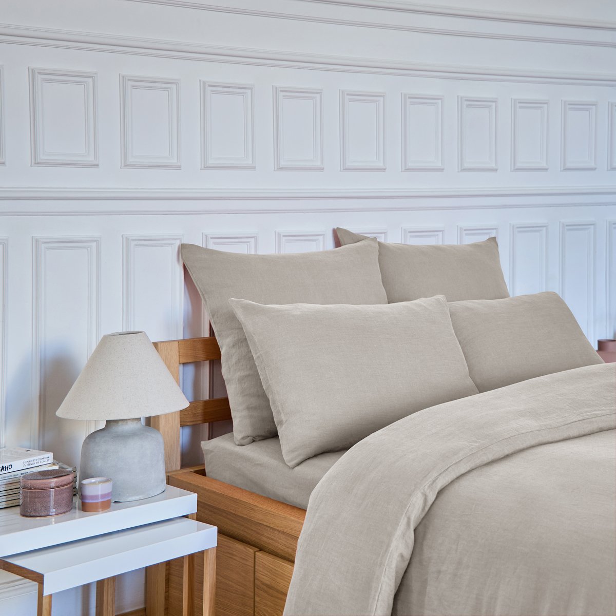 Housse de couette Brunelle - Naturel