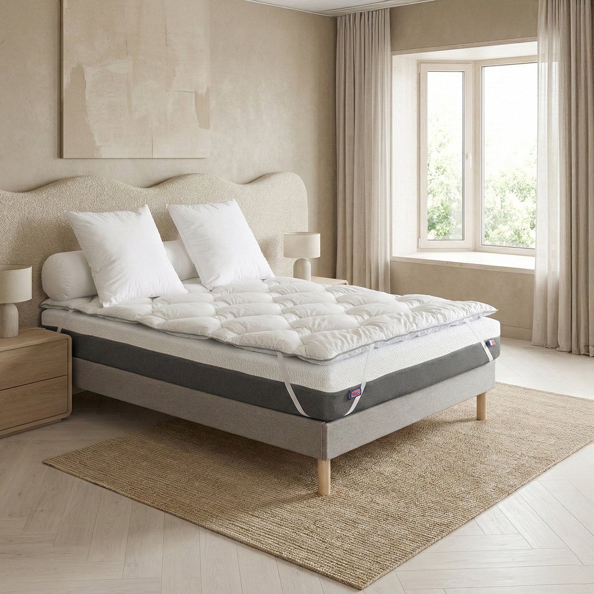 Surmatelas Allergo Triple Protection