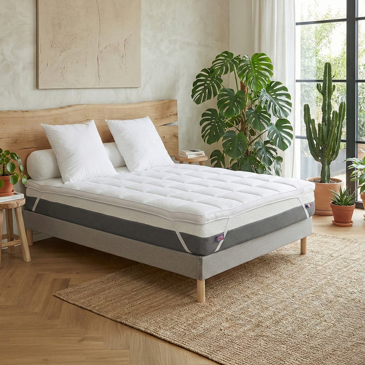 Surmatelas Naturel antiacarien