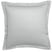 Taie d'oreiller Partition Satin de coton Coloris Acier