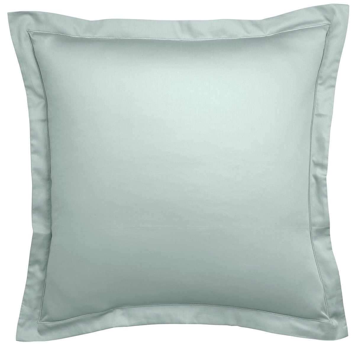 Taie d'oreiller Partition Satin de coton Coloris Menthe