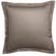 Taie d'oreiller Partition Satin de coton Coloris Taupe