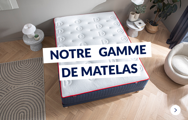 Notre gamme de matelas